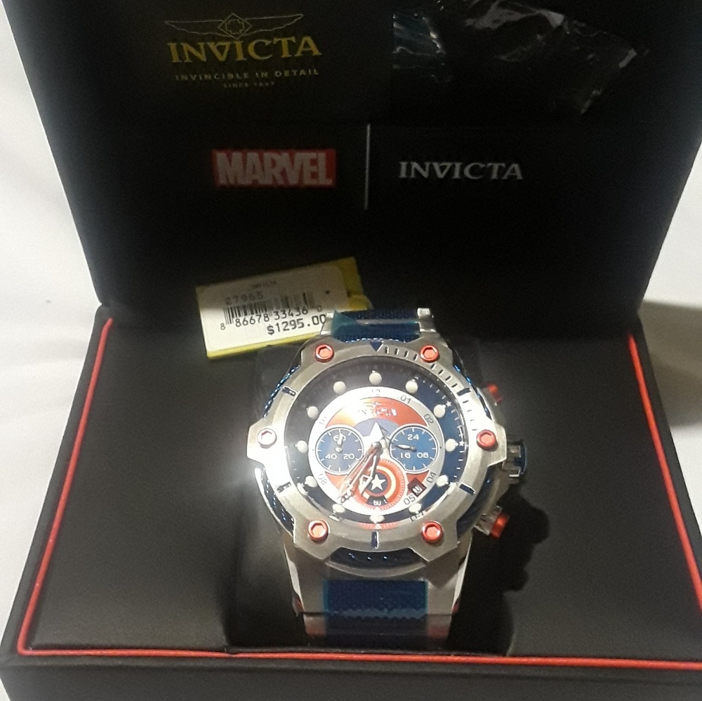 LIMITED EDITION INVICTA "Marvel" Watch